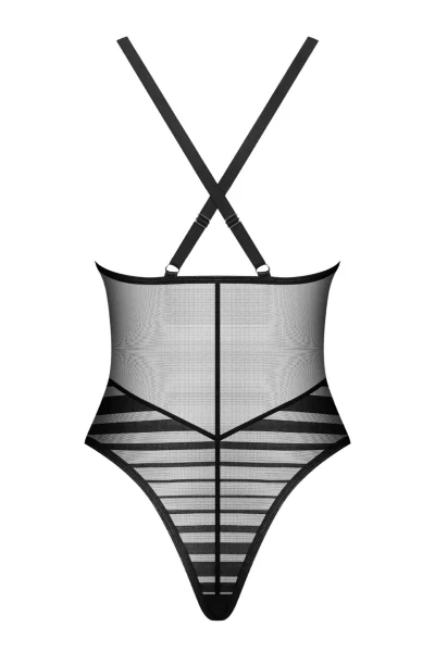 Sexy body Lune Bellis - Černá