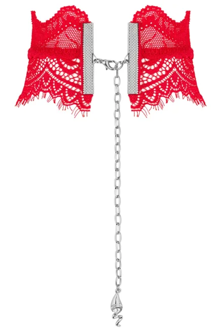 Choker Bergamore - Červená