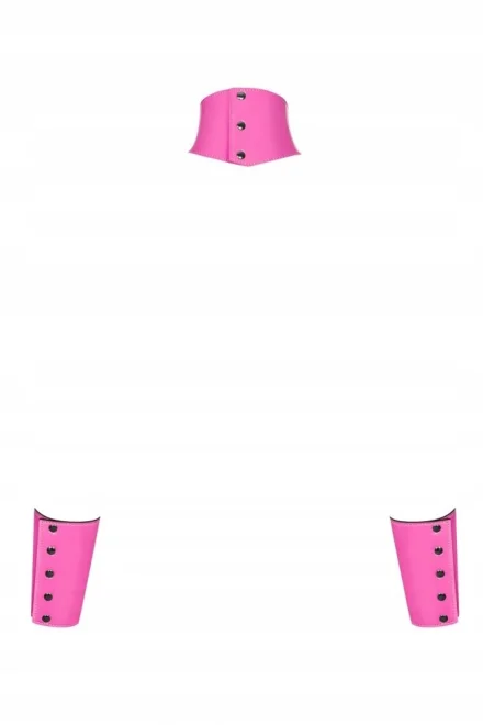 Sexy pouta a choker Lollypopy - Růžová