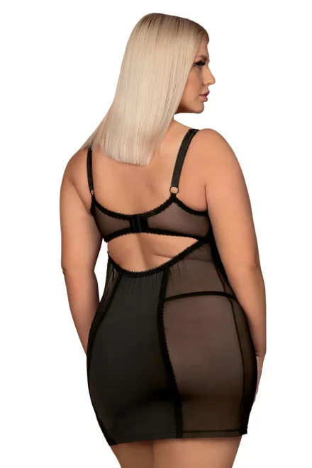 Sexy košilka Amallie chemise - Černá