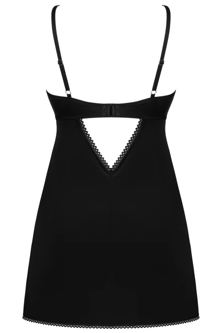 Sexy košilka Rosenty Chemise - Černá