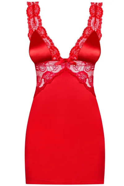 Sexy košilka Secred Chemise - Červená