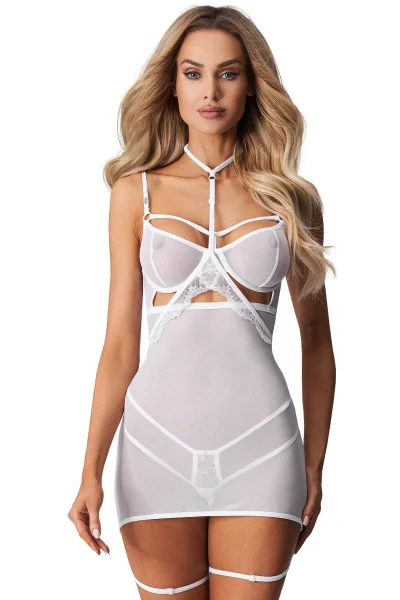 Sexy košilka Arrowel Chemise - Bílá