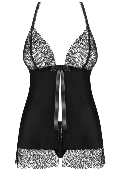 Sexy košilka Chiccanta Babydoll - Černá
