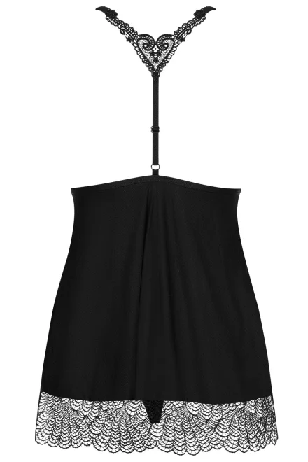 Sexy košilka Chiccanta Babydoll - Černá