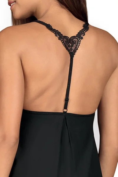 Sexy košilka Chiccanta Babydoll - Černá