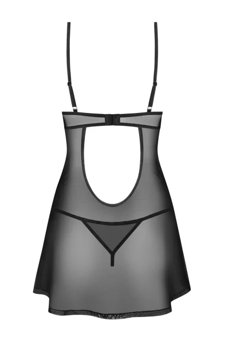 Sexy košilka Euridia - Černá