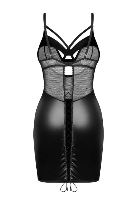 Sexy košilka Dominna Chemise - Černá