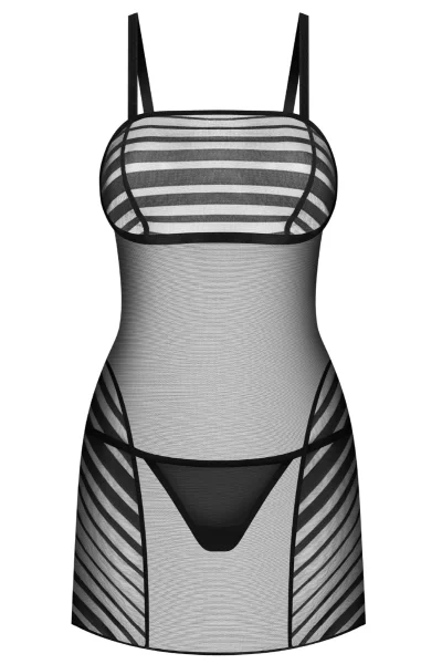 Sexy košilka Lune Bellis - Černá