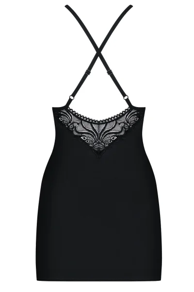 Sexy košilka 828-CHE-1 - Černá