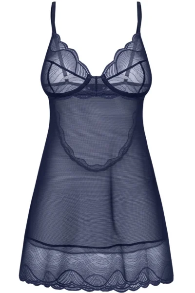 Sexy košilka MP Blue - Tmavě modrá