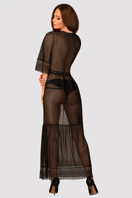 Sexy negližé Estiqua - Černá