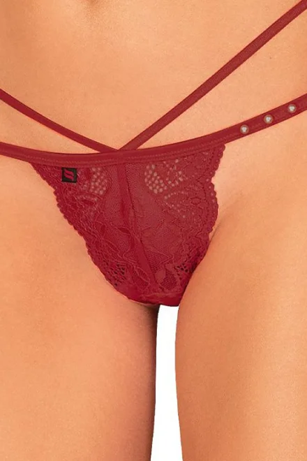 Sexy tanga Ivetta Thong - Bordó