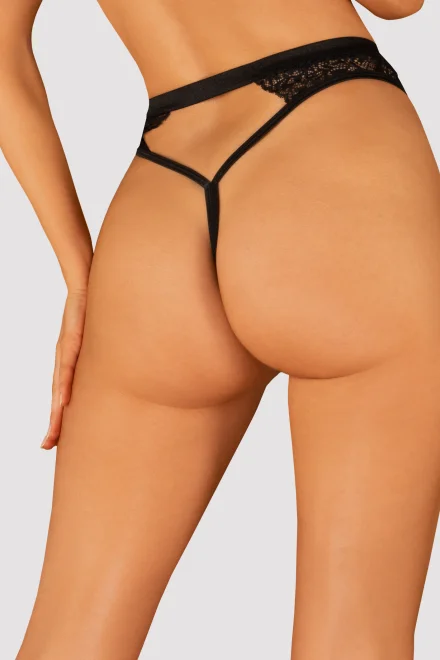 Sexy kalhotky Yaskana - Černá
