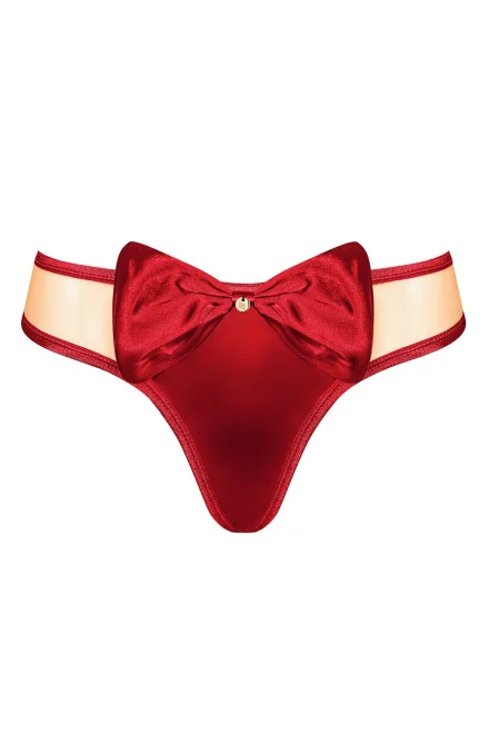 Sexy tanga Rubinesa - Červená