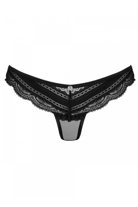 Sexy kalhotky Ivannes - Černá