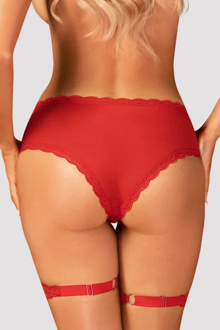 Kalhotky Belovya Garter - Červená