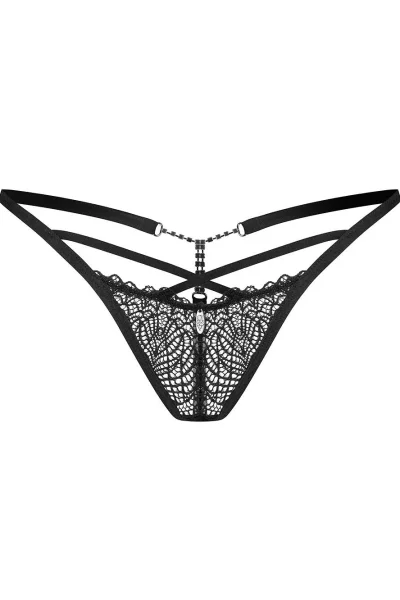 Sexy tanga Iliosa - Černá