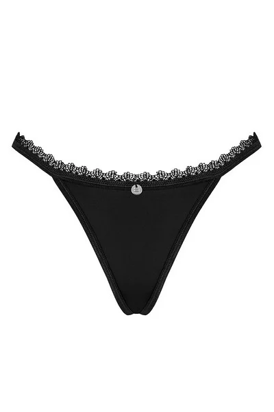 Sexy tanga Maderris - Černá