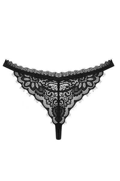 Sexy tanga Maderris - Černá