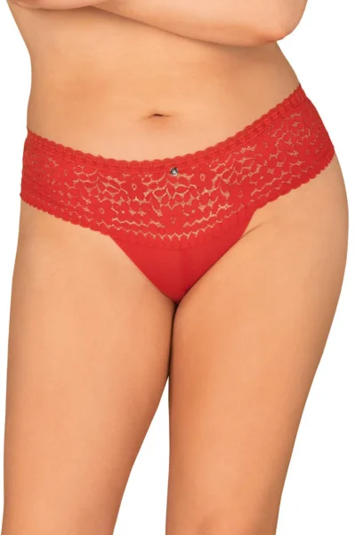 Sexy kalhotky Blossmina - Červená