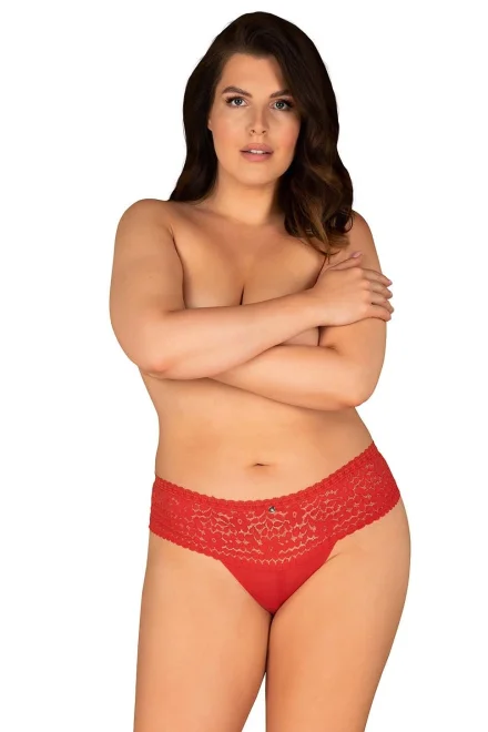 Sexy kalhotky Blossmina - Červená