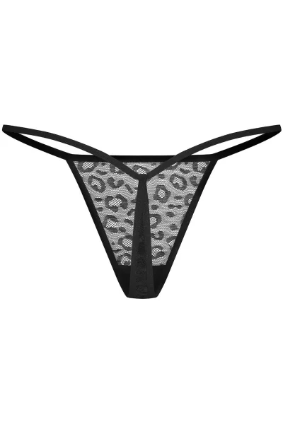 2 PACK sexy tanga Clara - Černá