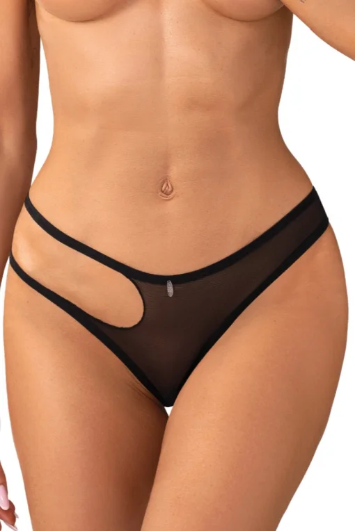 Sexy tangá Saturis - otvorený klin