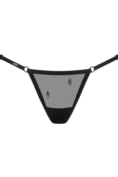 Sexy kalhotky - odhalený zadeček Anniverse - Černá