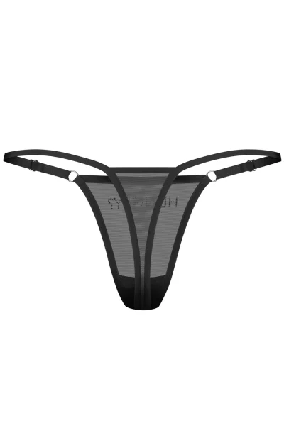 Sexy tanga Violami Hungry - Černá