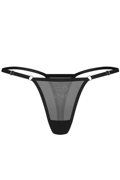Sexy tanga Violami SEXY - Černá