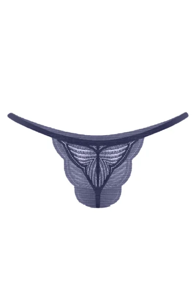 Sexy tanga MP Blue - Tmavě modrá
