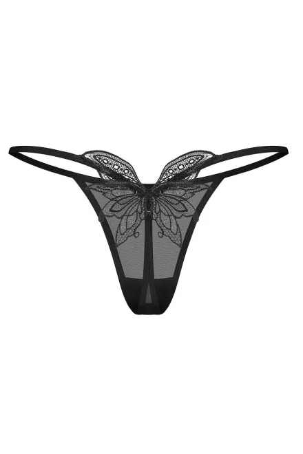 Sexy tanga Veyane - Černá