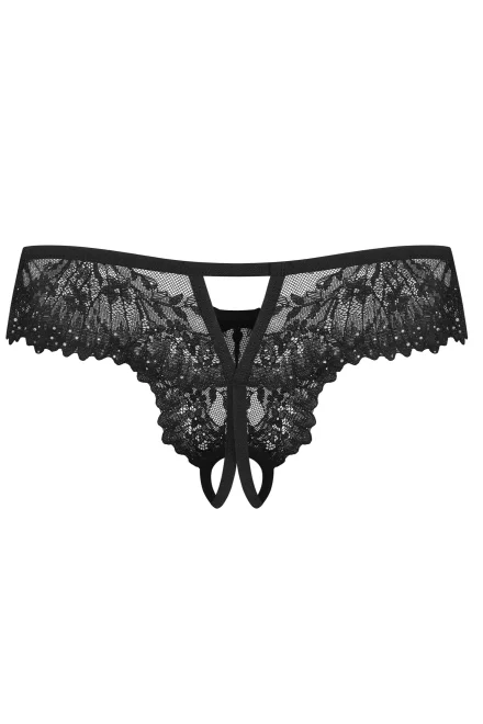 Sexy tanga Sparkly Night - Černá
