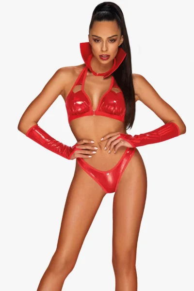Sexy kostým Vampines - Červená