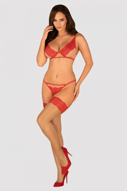 Sexy komplet Mellania - Červená