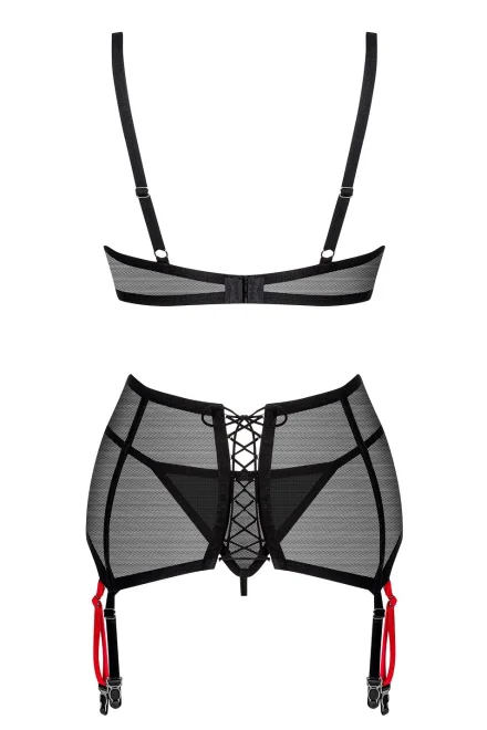 Sexy komplet Glandez set 1 - Černá