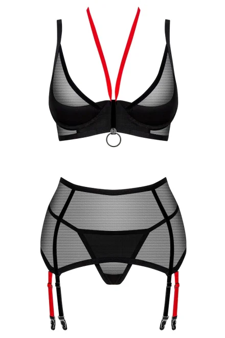 Sexy komplet Glandez set 1 - Černá