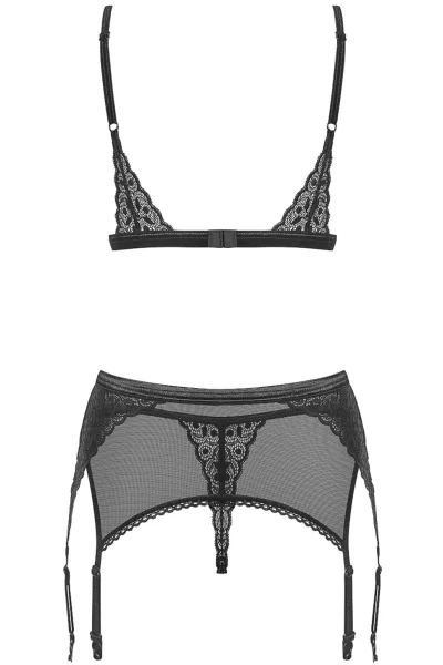 Sexy komplet Shibu - 3 dílný - Černá