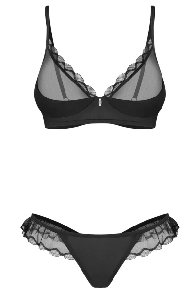 Sexy komplet Stelisa - 2 dílný - Černá