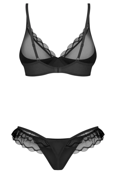 Sexy komplet Stelisa - 2 dílný - Černá