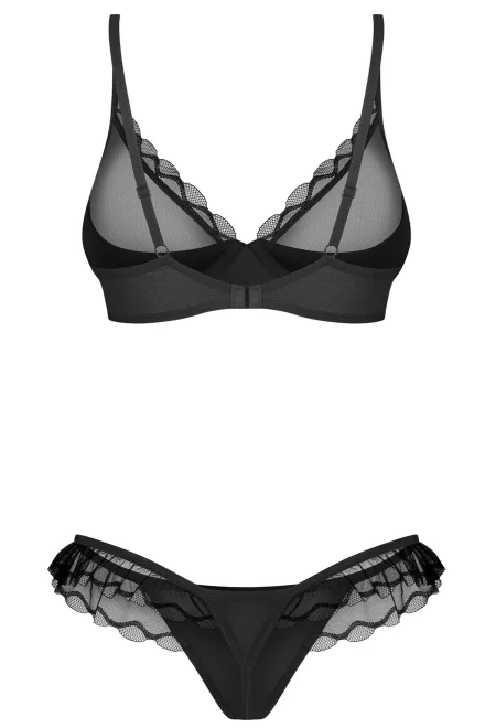 Sexy komplet Stelisa - 2 dílný - Černá
