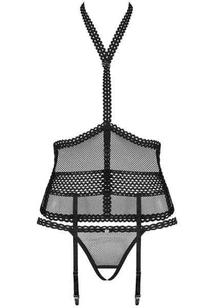 Sexy korzet Strapelie - Černá