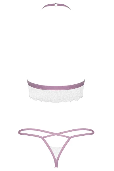 Sexy komplet Lilyanne - 2 dílný - Bílá
