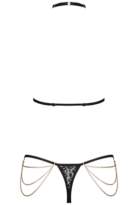 Sexy komplet Pantheria - Černá