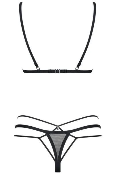 Sexy komplet 875-SET - 2 dílný - Černá