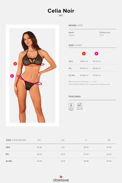 Sexy komplet Celia - 2 dílný