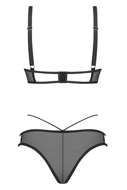 Sexy komplet Vila Blanes - 2 dílný - Černá