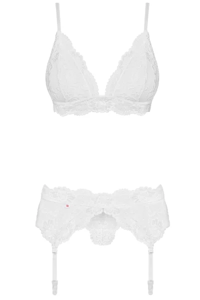 Sexy komplet 810 - 3 dílný - Bílá