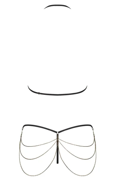 Sexy komplet Rebella - 2 dílný - Černá